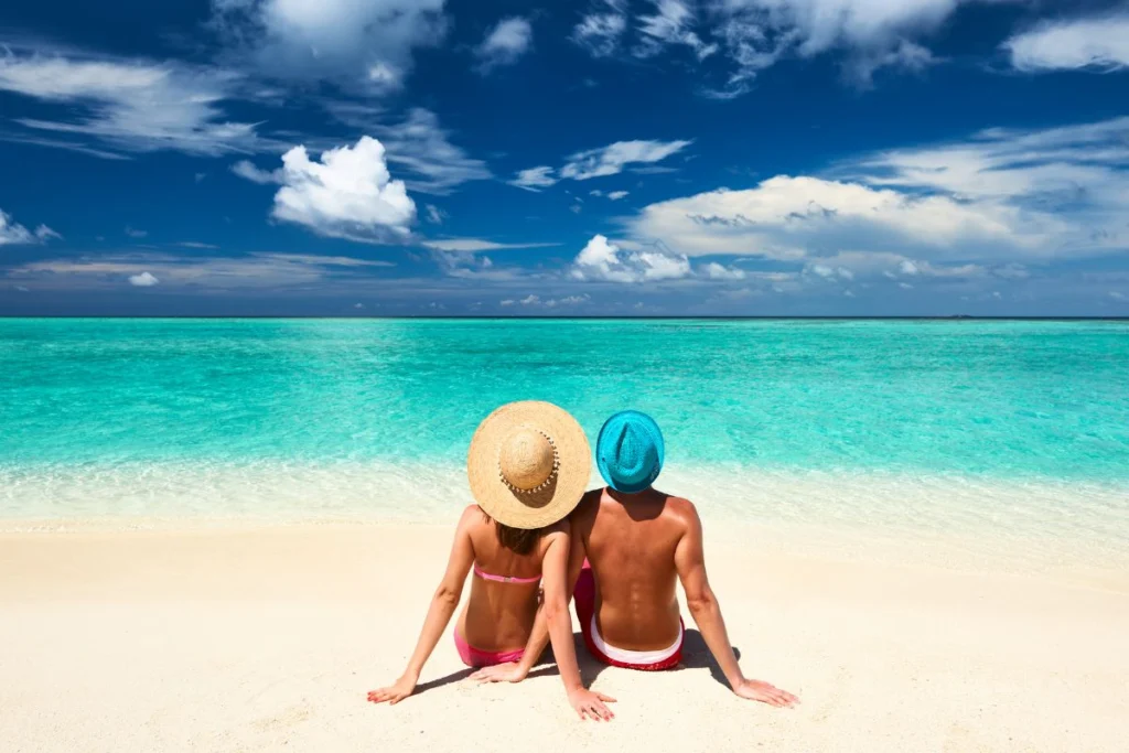 Couple plage